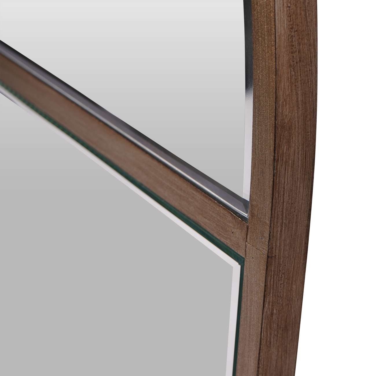 Blakely Gold Arch Window Full Length Leaner Mirror